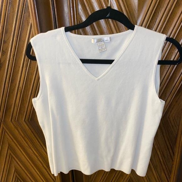 Sweaters Vintage Cream Sweater Vest Poshmark